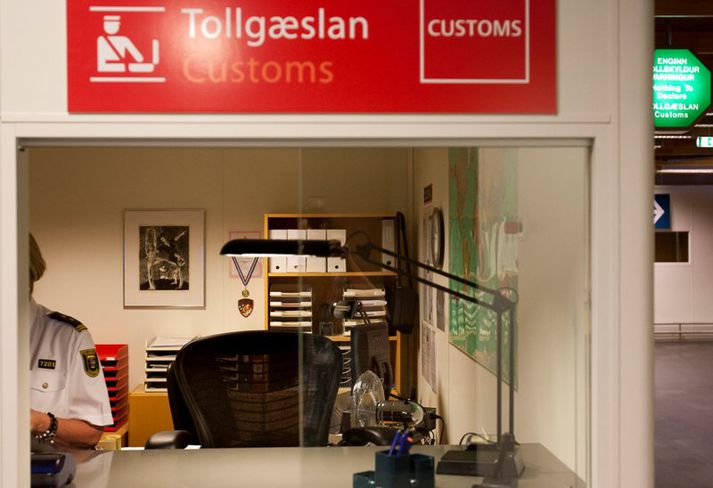Tollgæslan á Keflavíkurflugvelli.