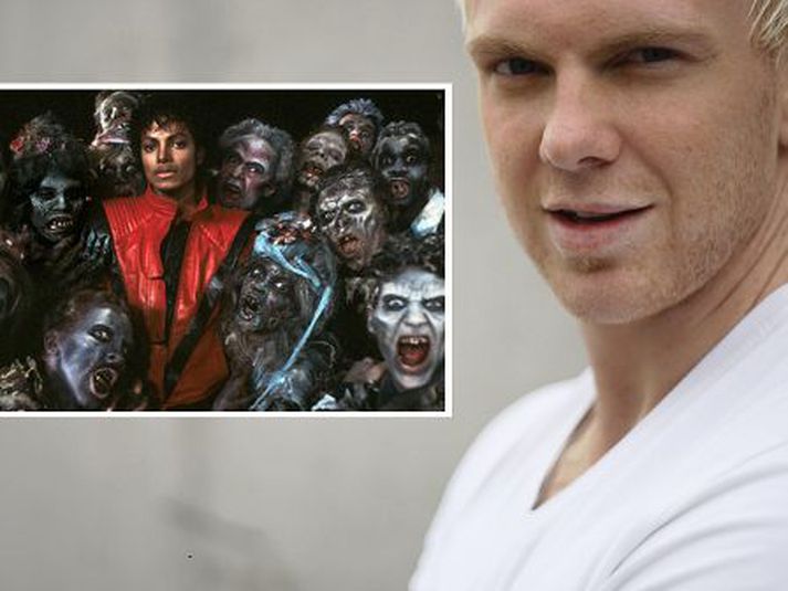 Logi heldur upp á Thriller lagið eins og svo margir aðrir.