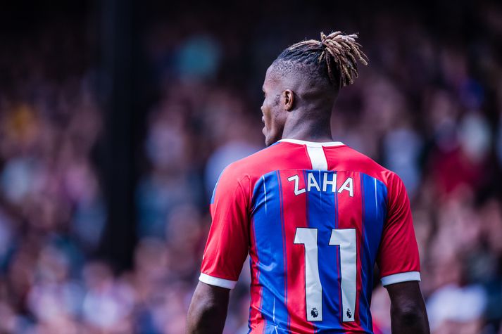 Wilfried Zaha í leik með Palace.