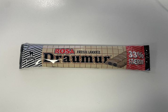 Rosadraumur er stærri en sá sem keyptur var í Svíþjóð.