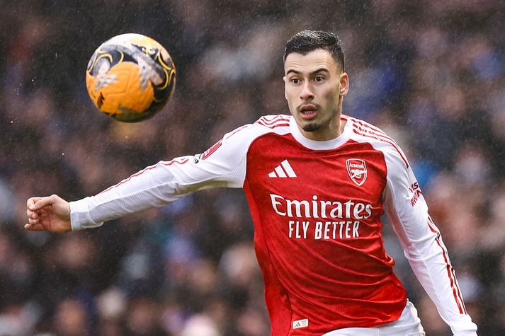 Gabriel Martinelli og félagar í Arsenal slógu út Portsmouth í 3. umferð bikarsins. Nú er komið að Wigan.