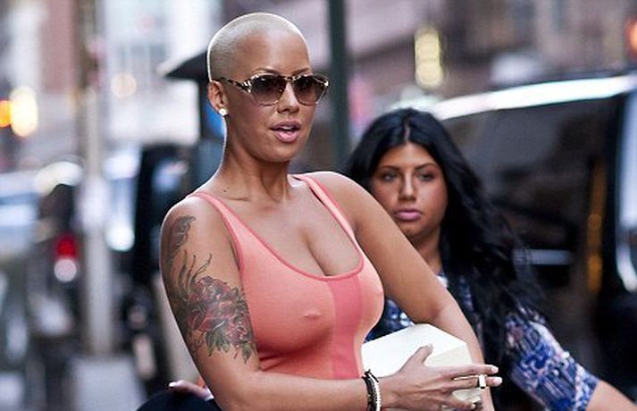 Amber Rose Nip Slip