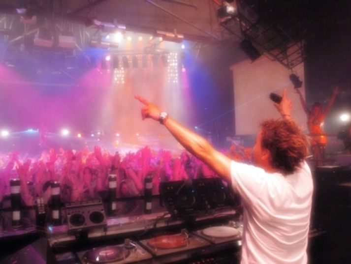 Dj Sammy verður með þrenna tónleika á Íslandi.
