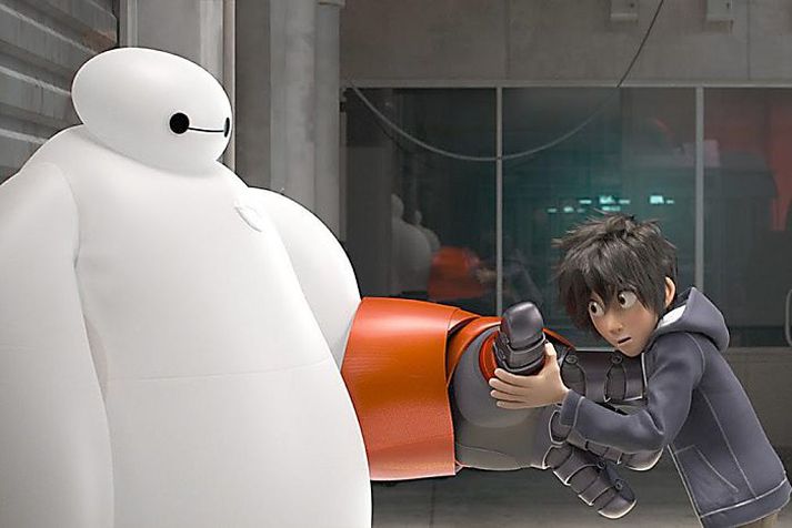 Teiknimyndin Big Hero 6 verður frumsýnd vestanhafs um helgina.