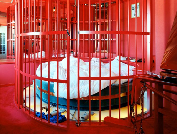 Red room of pain úr 50 gráum skuggum fær nýja merkingu með þessu herbergi