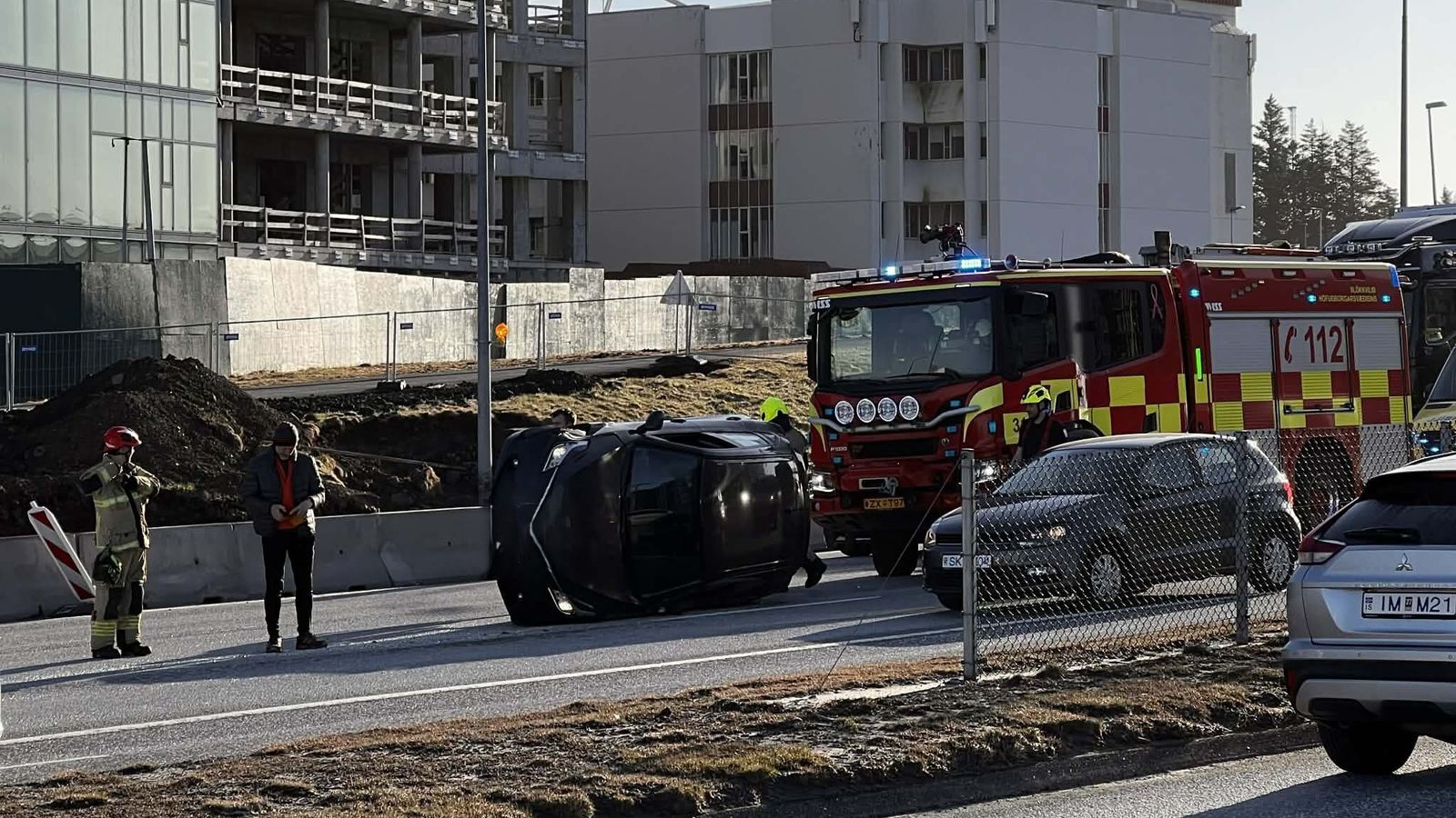 Bílvelta á Hring­braut