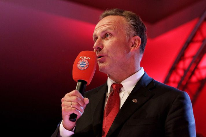Rummenigge var tvívegis valinn knattspyrnumaður ársins í Evrópu.