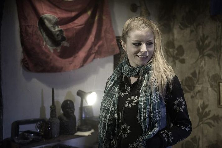 Úr leikritinu Lilju sem Leikfélag Akureyrar sýnir við vinsældir um þessar mundir.
