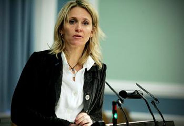 Þorgerður Katrín Gunnarsdóttir, menntamálaráðherra.