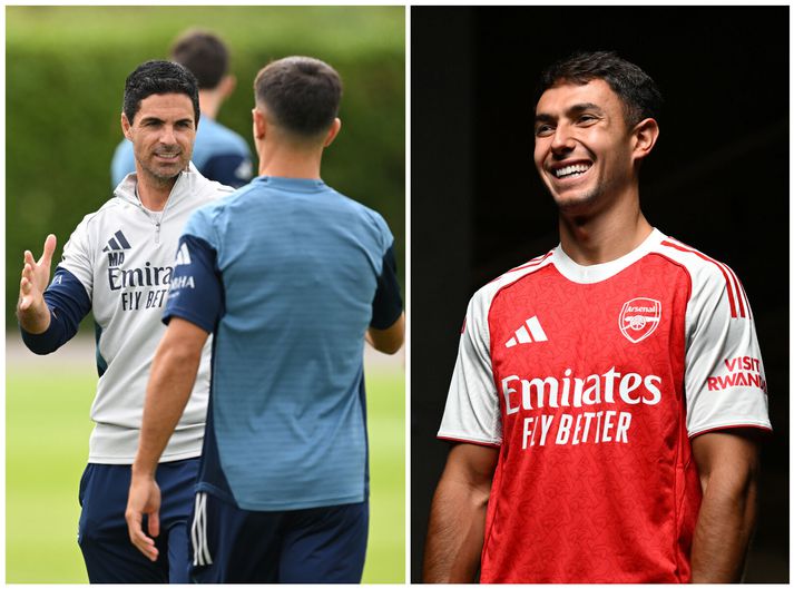 Martín Zubimendi hefur mikla trú á knattspyrnustjóranum Mikel Arteta.