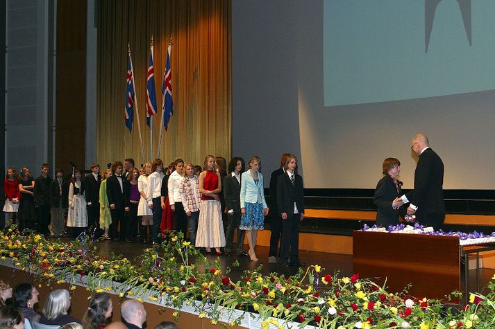 Frá borgaralegri fermingu árið 2005.