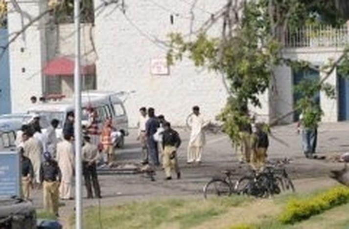 Frá aðgerðum sjúkraliða í Wah.