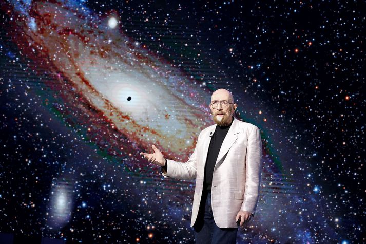 Vísindamaðurinn Kip Thorne er einn þeirra sem hlaut nóbelsverðlaunin í dag.