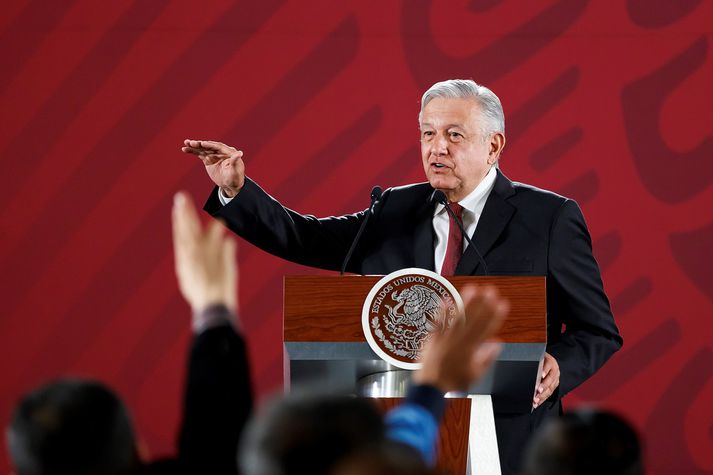 López Obrador, forseti Mexíkó.