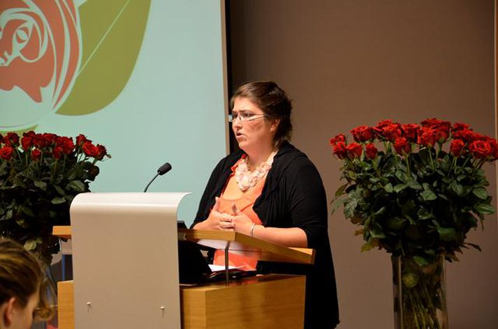 Guðrún Jóna Jónsdóttir, formaður Ungra jafnaðarmanna.