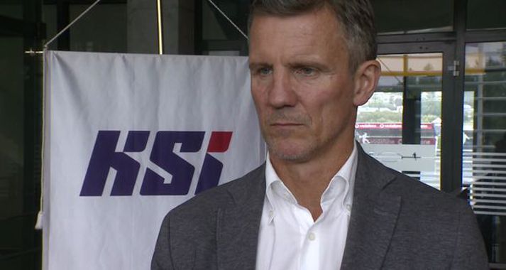 Guðni Bergsson er formaður KSÍ.