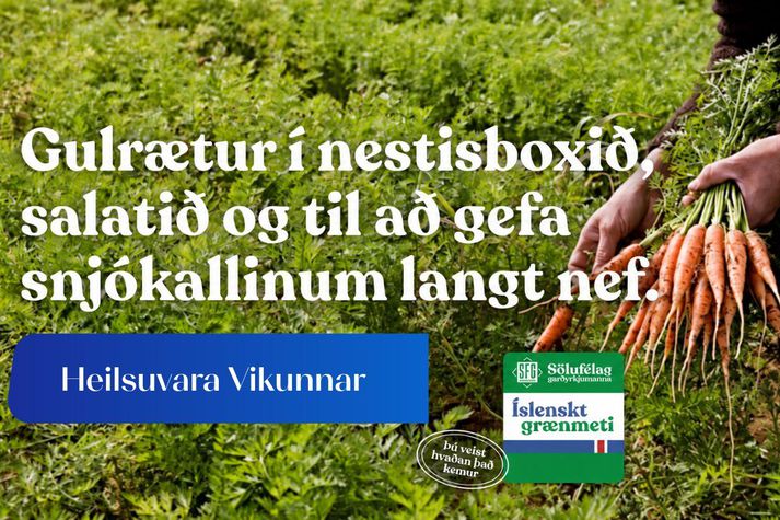 Þú gætir unnið smekk­fullan kassa af fersku græn­meti