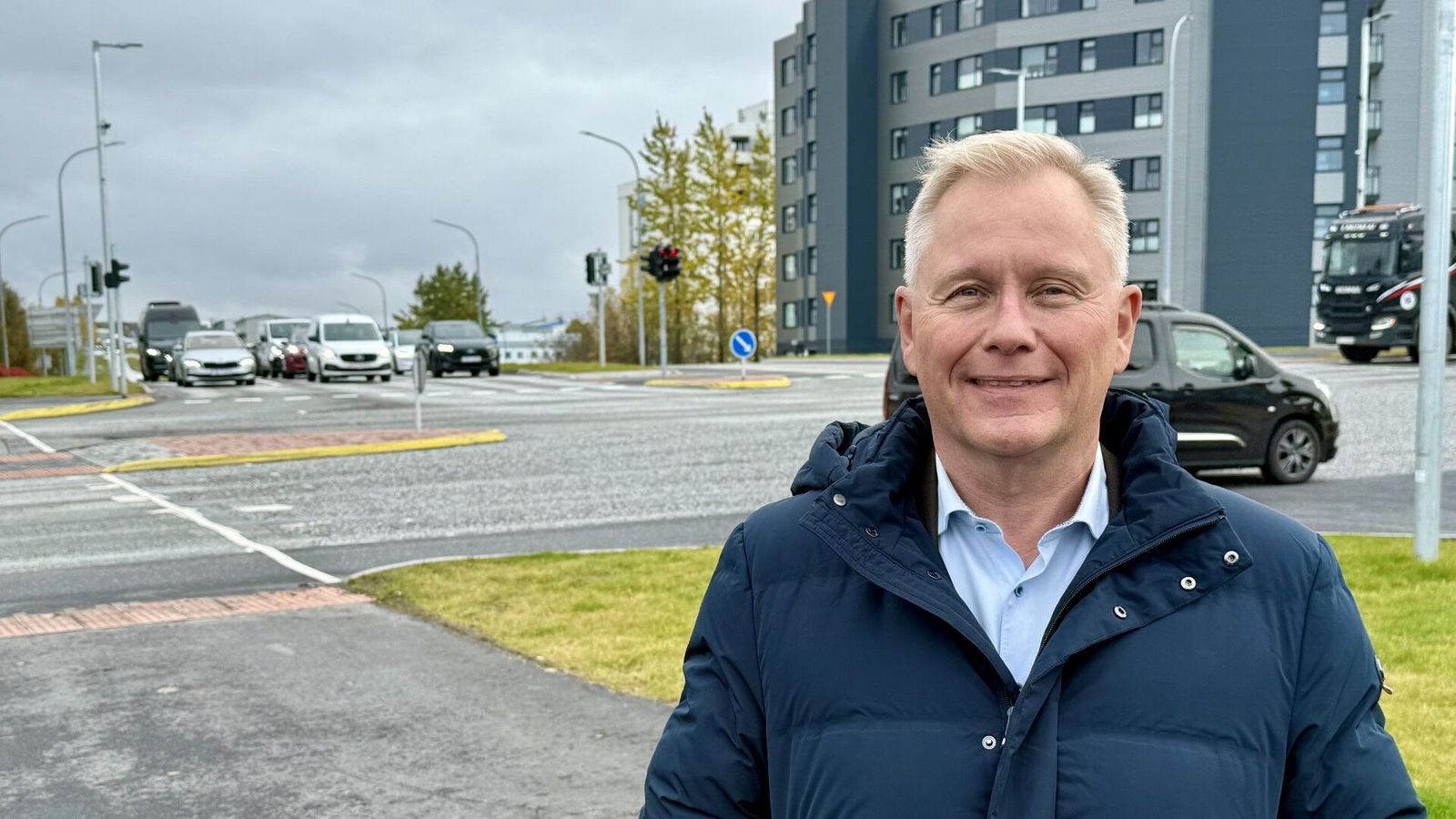 Vill breyta um­deildum gatna­mótum