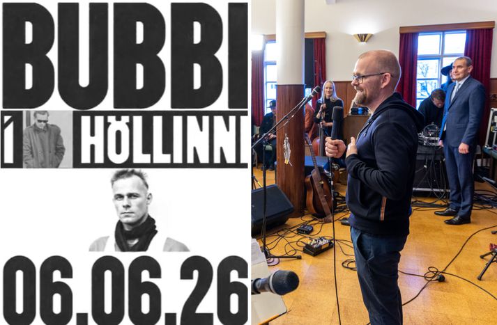 Tónleikar Bubba Morthens verða 5. og 6. júní næsta sumar.