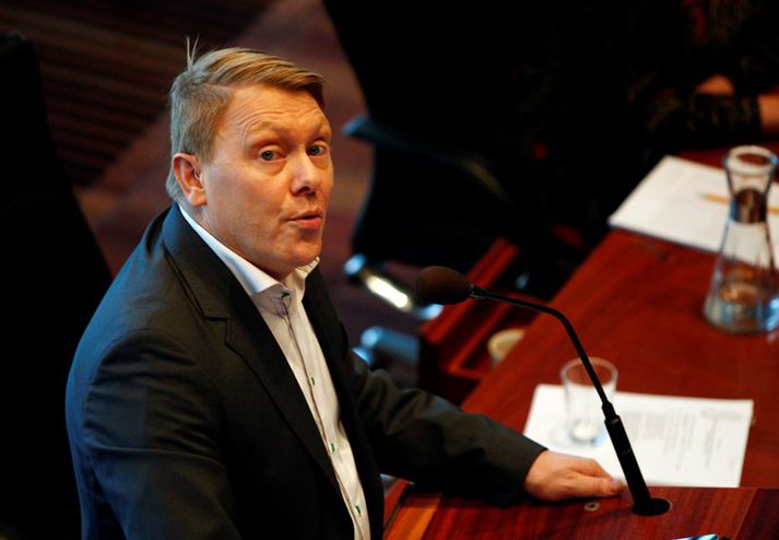 Jón Gnarr borgarstjóri.