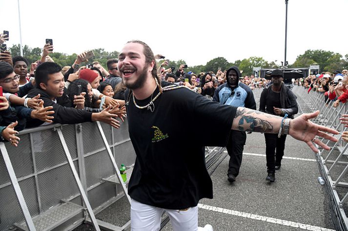 Post Malone er einn vinsælasti rappari heims um þessar mundir.