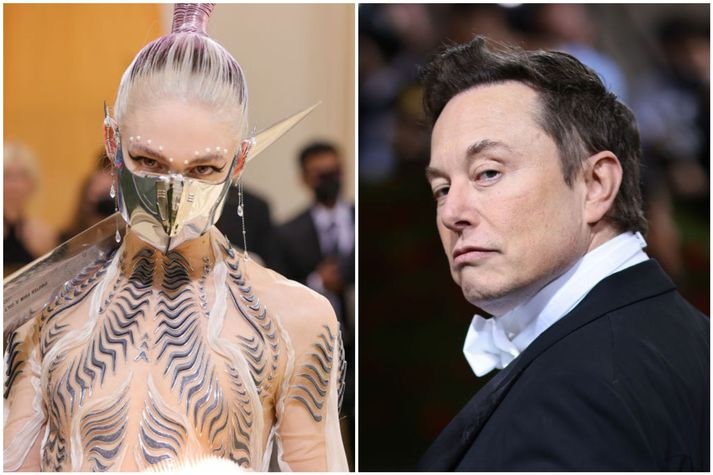 Grimes og Elon Musk eru þekkt fyrir að fara óhefðbundnar leiðir þegar kemur að nafnavali barna sinna, og raunar flestu öðru ef út í það er farið.