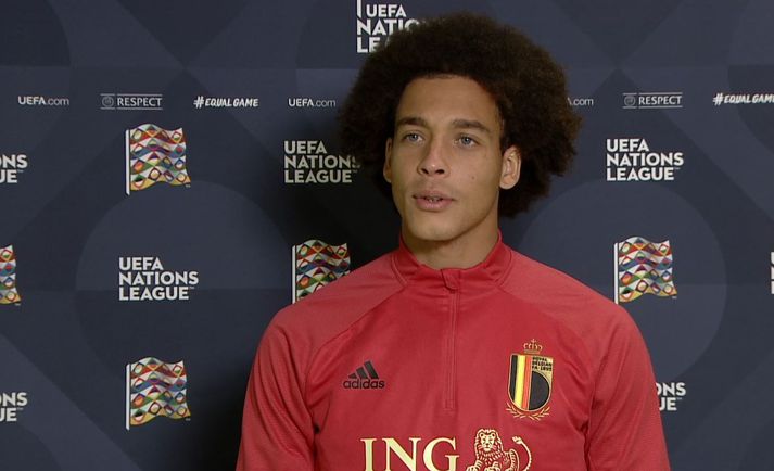 Axel Witsel er leikjahæstur í belgíska hópnum með 108 landsleiki.