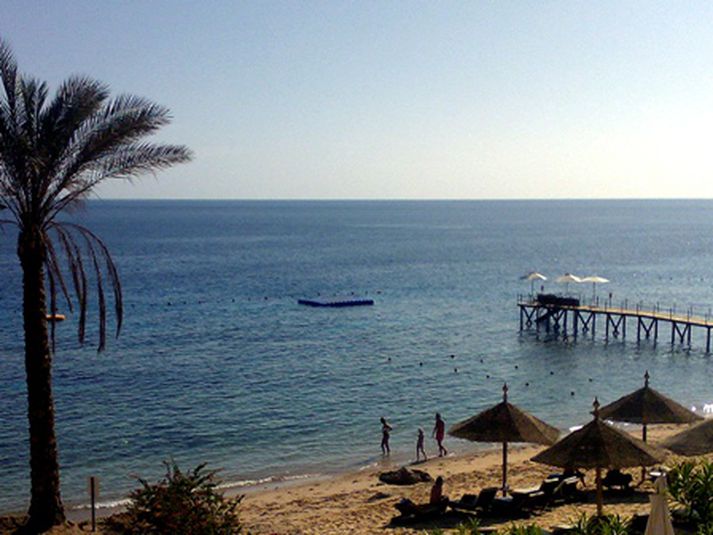 Rauðahafið. Frá egypska ferðamannabæinn Sharm el-Sheikh. Mynd/AP