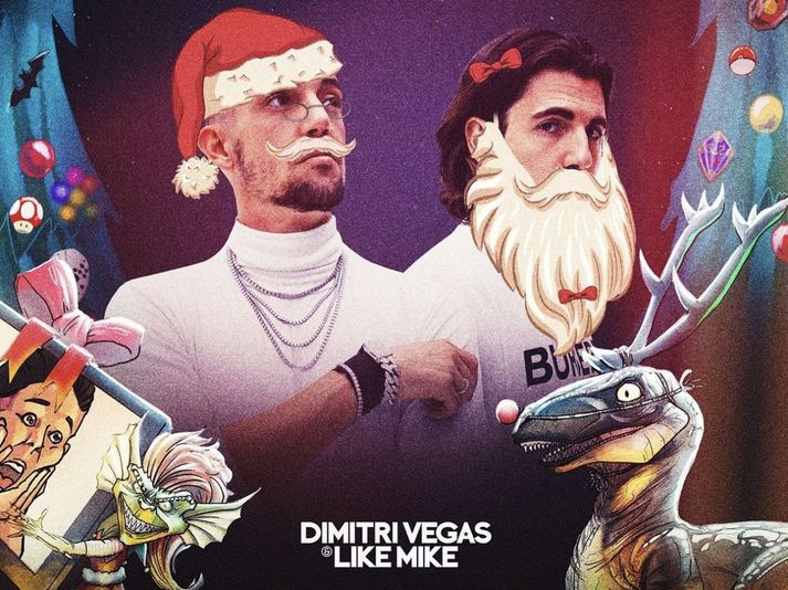 Tónlistarmennirnir Dimitri Vegas og Like Mike gáfu út jólaplötuna Home Alone (On The Night Before Christmas) síðastliðin jól.