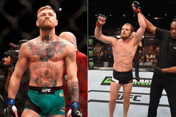 Conor McGregor og Gunnar Nelson.