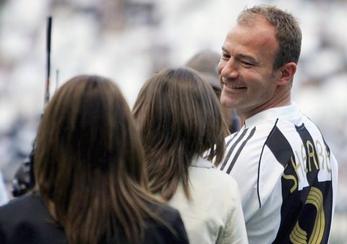 Alan Shearer er einn dáðasti leikmaður Newcastle frá upphafi.