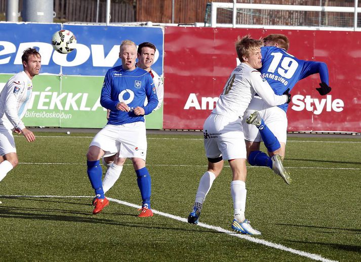 Liðin skildu jöfn, 1-1, í 3. umferð Pepsi-deildarinnar.