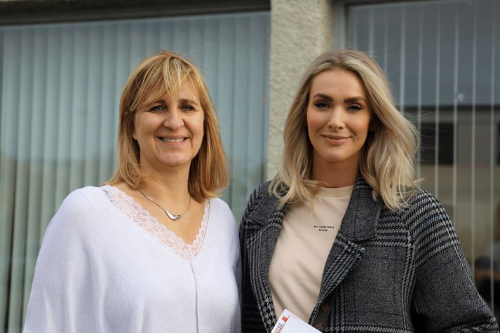 Erna Magnúsdóttir og Alexandra Helga Ívarsdóttir.