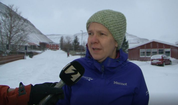 Harpa Grímsdóttir, forstöðumaður snjóflóðaseturs Vestfjarða.