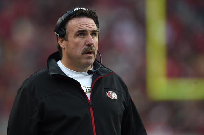 Hlutirnir gengu ekki upp hjá Jim Tomsula og 49ers.