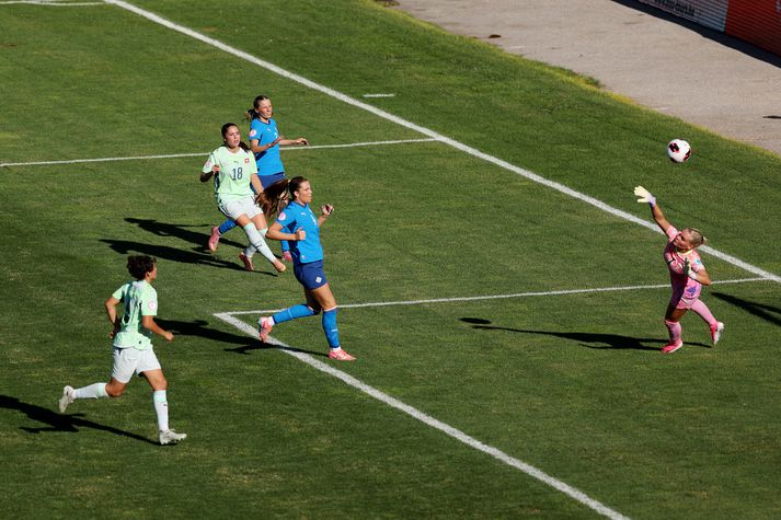 4-3 tap varð niðurstaðan í síðasta leik Íslands á EM. 
