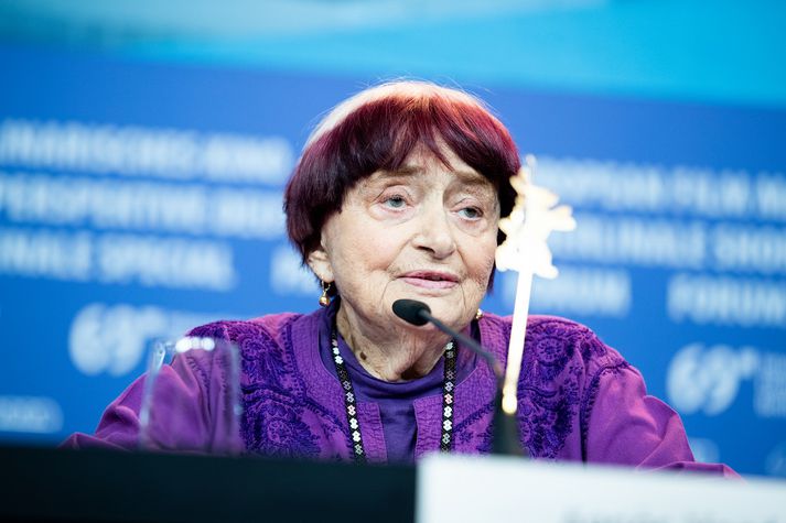 Agnes Varda varð níutíu ára.