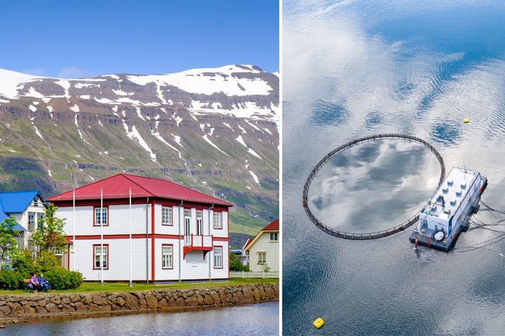 Mikill meirihluti íbúa Seyðisfjarðar vilja ekki sjókvíaeldi í fjörðinn en áætlanir ganga út á að setja þar niður tíu þúsund tonna eldi.