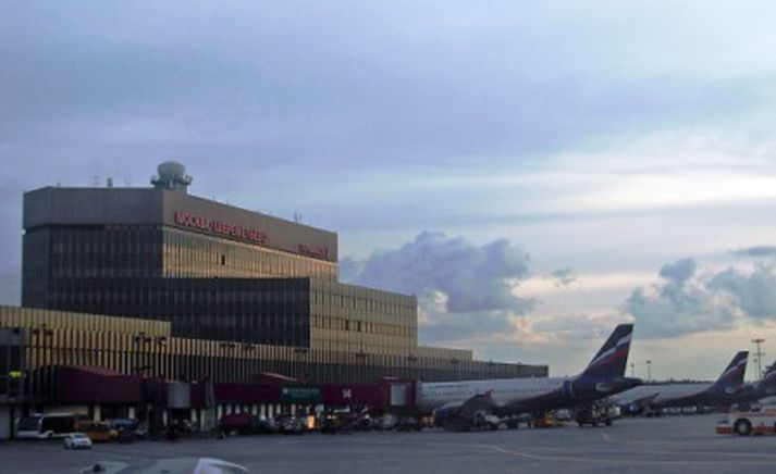 Alþjóðlegi flugvöllurinn Sheremetyevo í Moskvu.