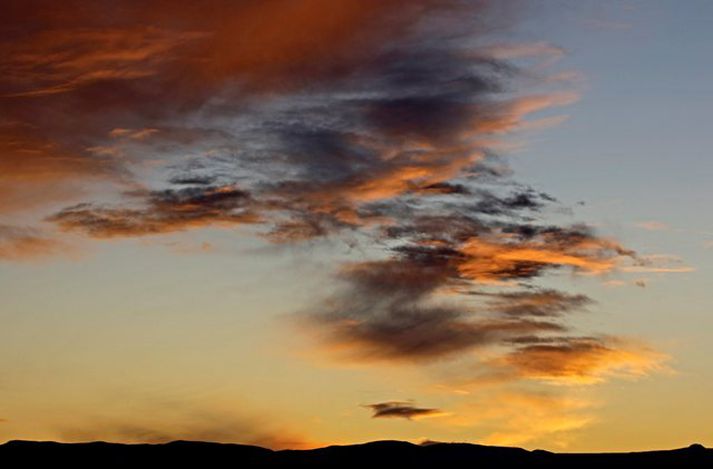 Himininn. Þessi mynd eftir Valgarð Gíslason, ljósmyndara Fréttablaðsins, var tekin í fyrrahaust.