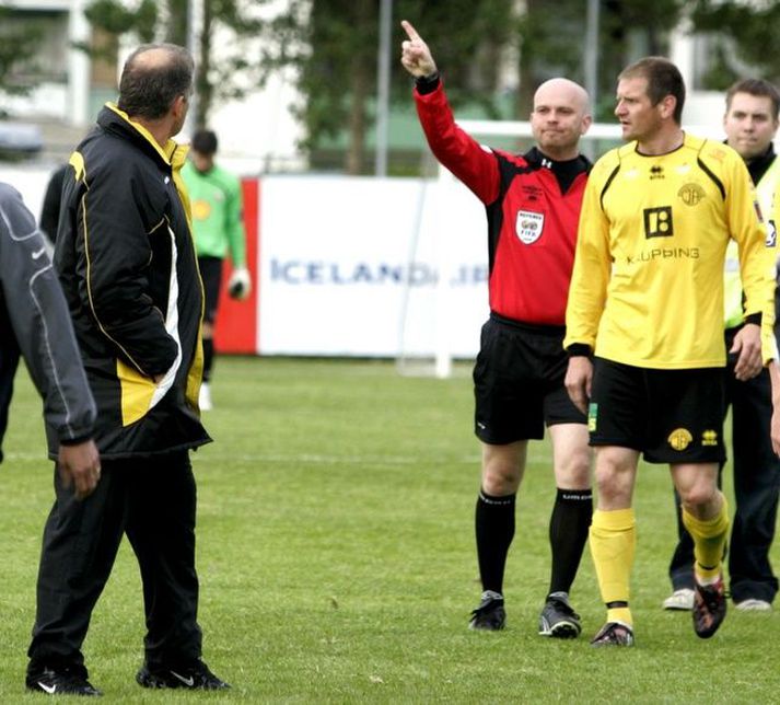 Skagamenn fengu þrjár brottvísanir í síðasta leik.
