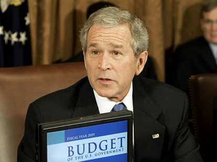 George Bush segir vanda steðja að Bandaríkjamönnum.