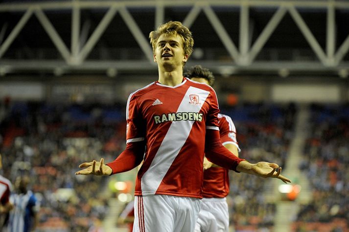 Patrick Bamford skoraði og fiskaði víti í dag.