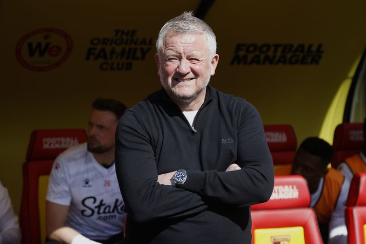 Chris Wilder er þjálfari Watford sem stendur.
