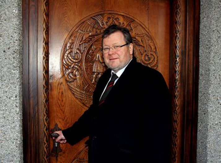 Össur Skarphéðinsson hitti utanríkisráðherra Kína. Mynd/ GVA.