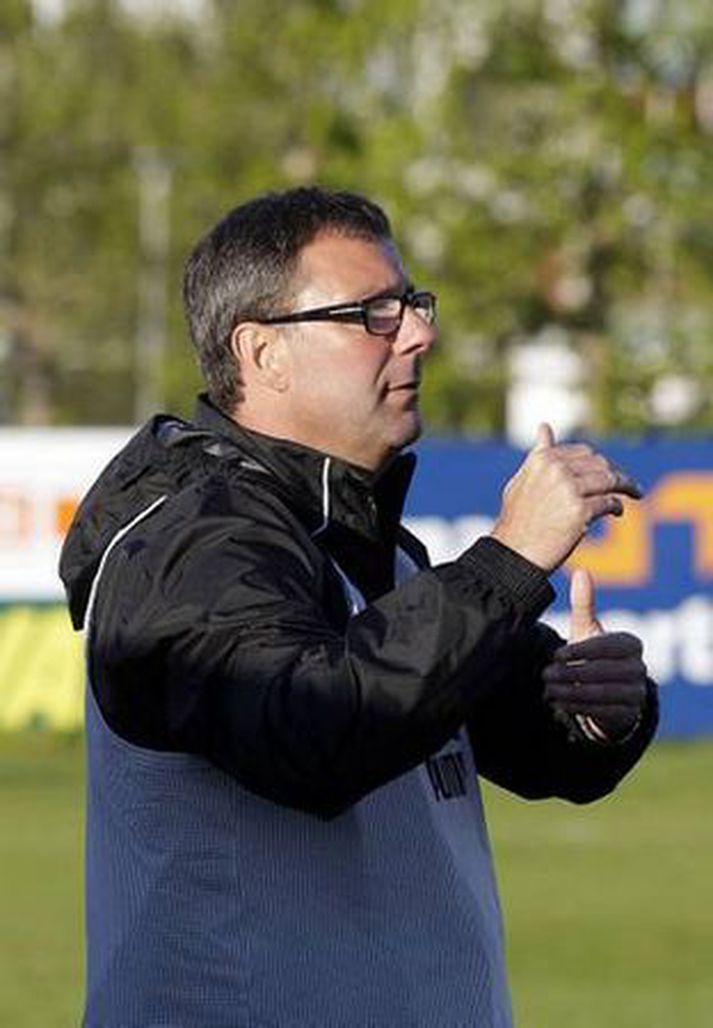 Willum í vestinu.