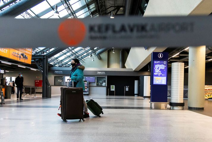 Burðardýr sem Ingþór fékk til að flytja kókaínið til landsins var handtekið á Keflavíkurflugvelli 19. ágúst 2017.  Myndin er úr safni og tengist efni fréttarinnar ekki með beinum hætti.