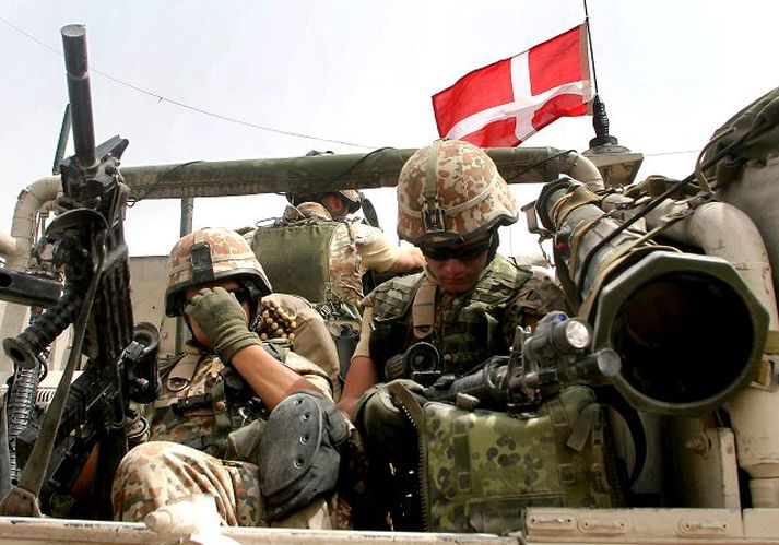 Danskir hermenn í Írak. Ótti um örlög túlka.