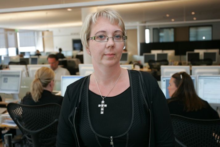 Guðný Arna Sveinsdóttir, fyrrum fjármálastjóri Kaupþings, fær ekki að taka út arð.
