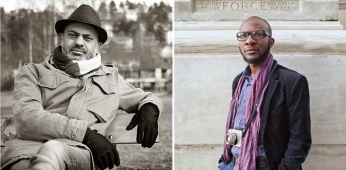 Hassan Blasim og Teju Cole.